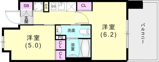 11階の間取り図