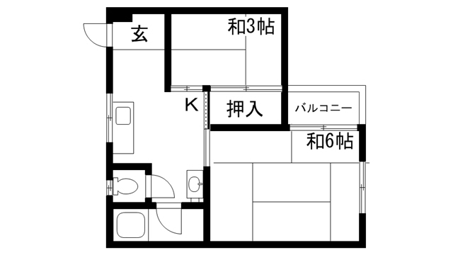 3階の間取り図