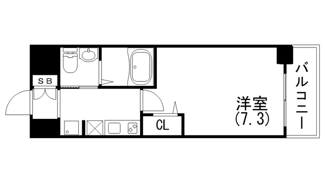 13階の間取り図