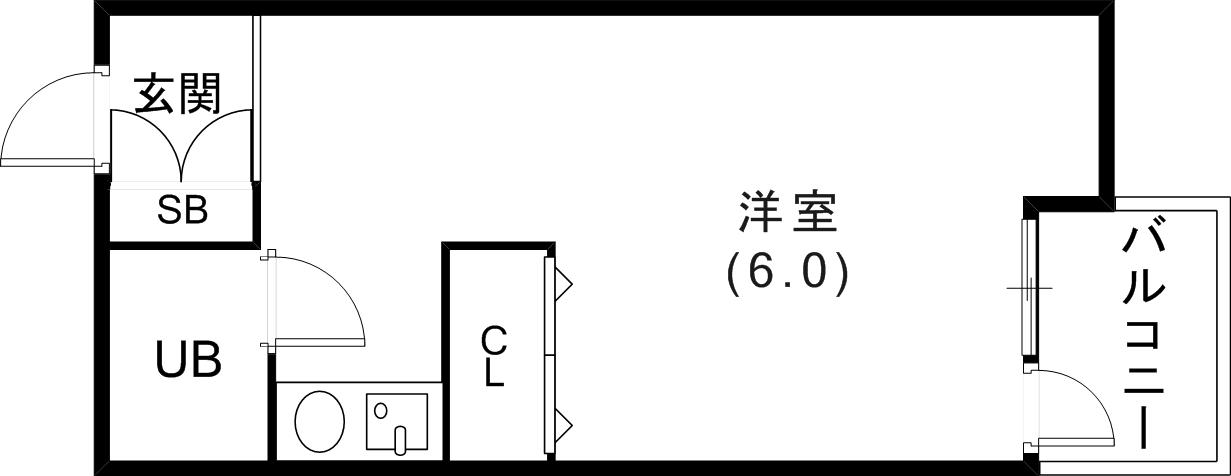 3階の間取り図