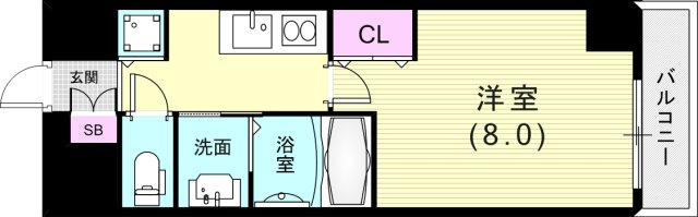 3階の間取り図