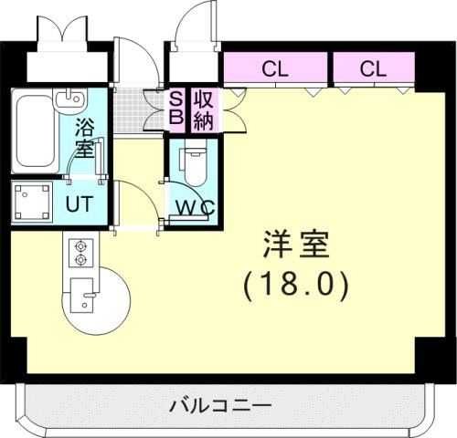 5階の間取り図