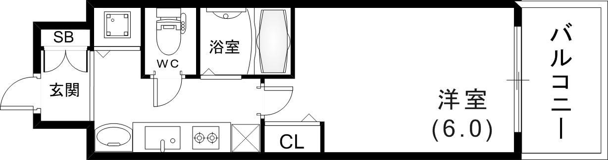 12階の間取り図