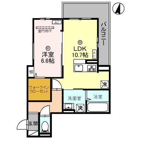 3階の間取り図