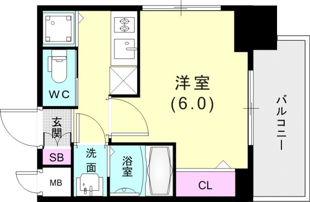 7階の間取り図