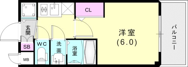 9階の間取り図