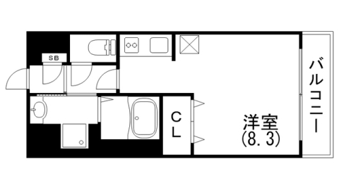 10階の間取り図