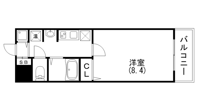 9階の間取り図