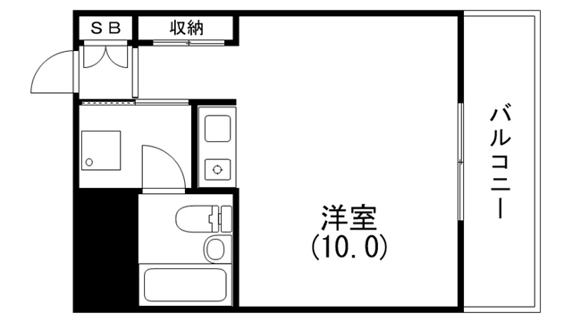 1階の間取り図