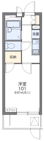 1階の間取り図