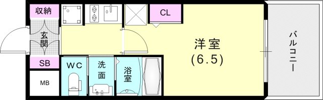 10階の間取り図