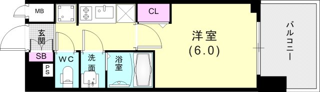 3階の間取り図
