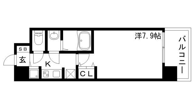 5階の間取り図