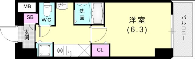 5階の間取り図