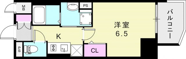 7階の間取り図