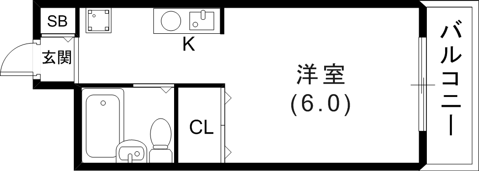 2階の間取り図