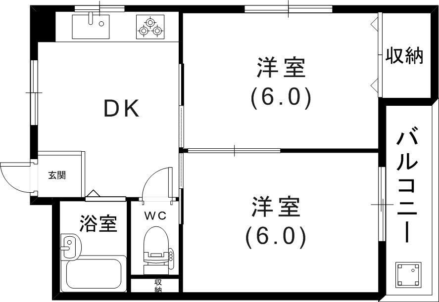 3階の間取り図