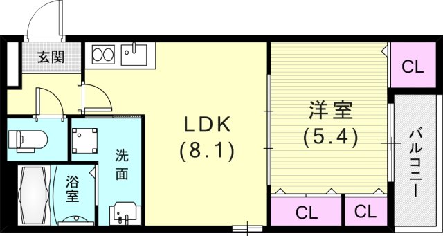 3階の間取り図