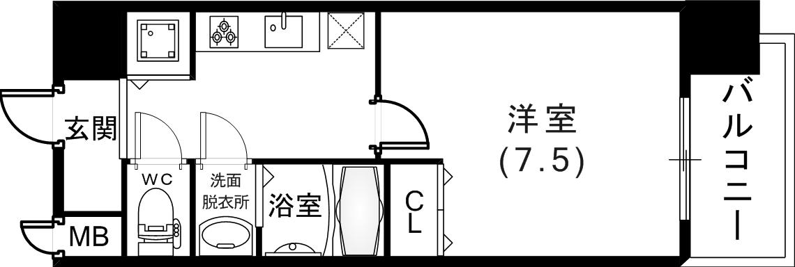 11階の間取り図