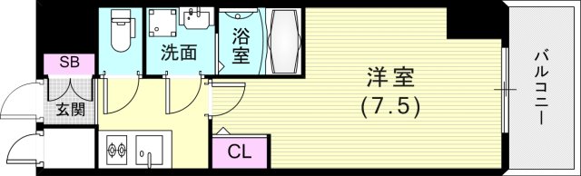15階の間取り図
