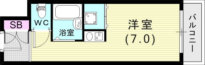 3階の間取り図