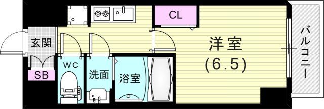 15階の間取り図