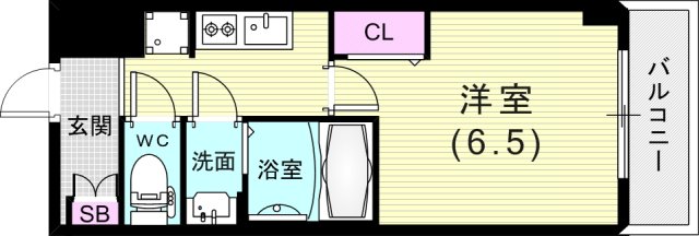 1階の間取り図