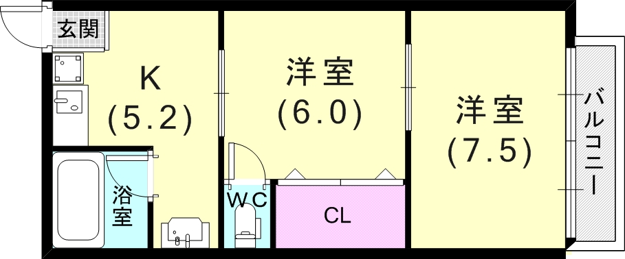 3階の間取り図