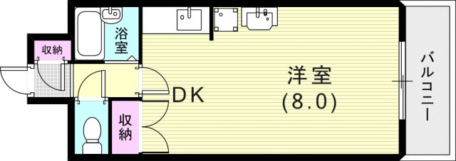 1階の間取り図