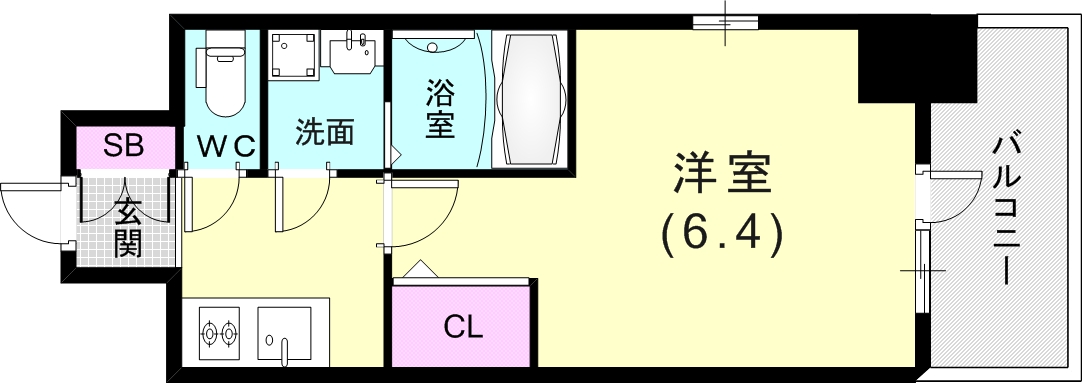 10階の間取り図
