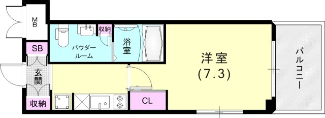 5階の間取り図