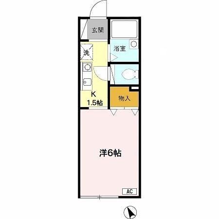 1階の間取り図