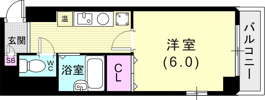 3階の間取り図