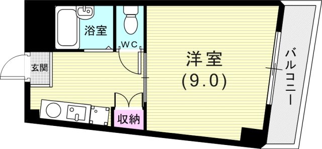 3階の間取り図