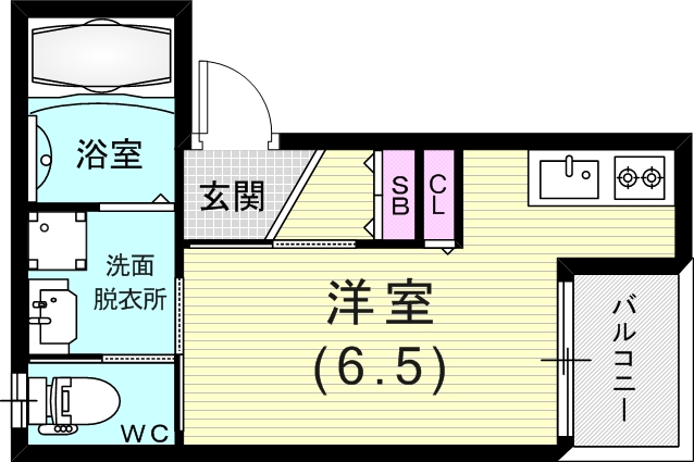 3階の間取り図