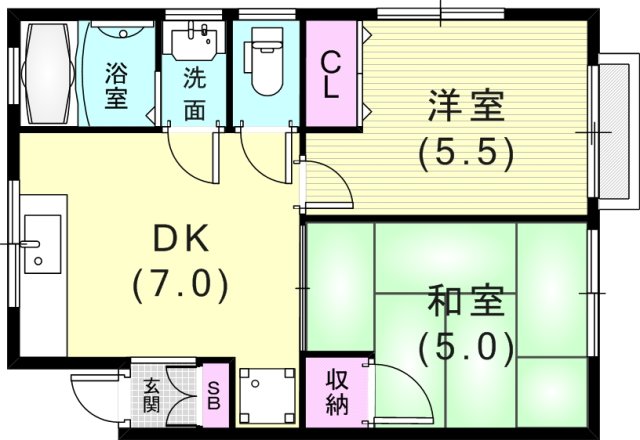 間取図