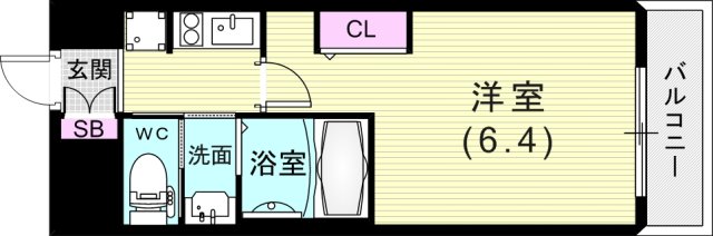 8階の間取り図