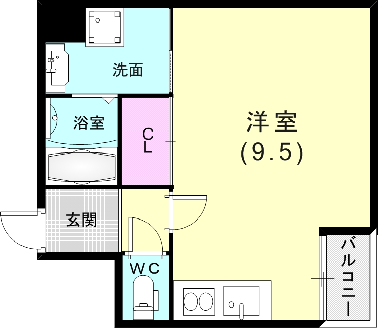 3階の間取り図