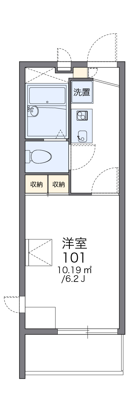 3階の間取り図