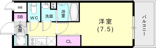 3階の間取り図