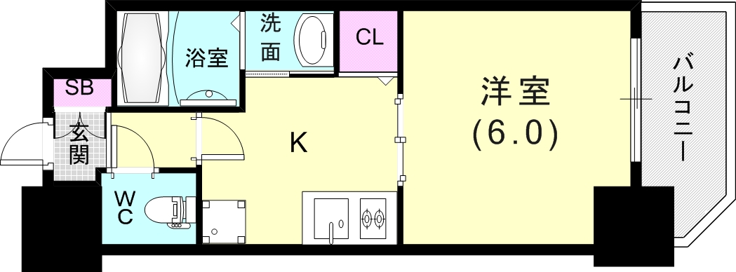10階の間取り図