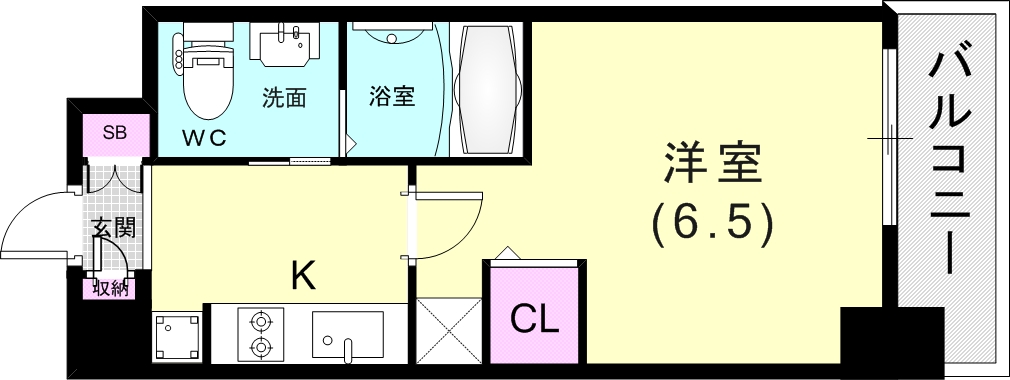 2階の間取り図