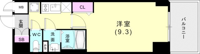 7階の間取り図