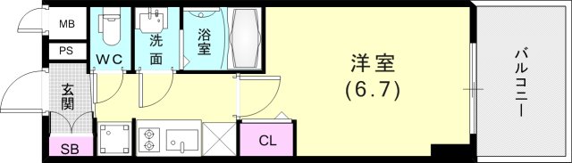 5階の間取り図