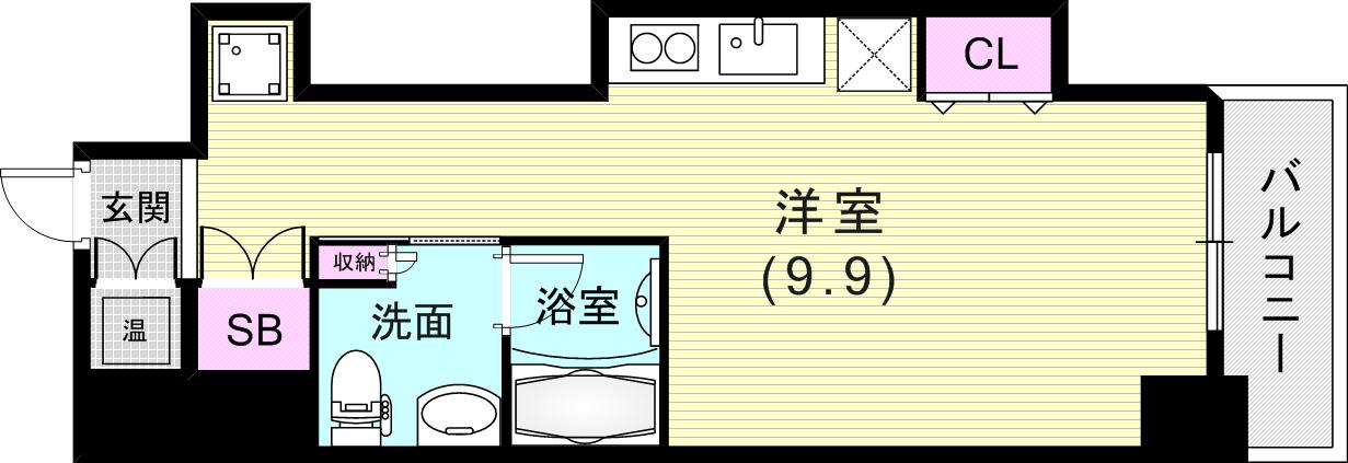 このリビングの広さは魅力