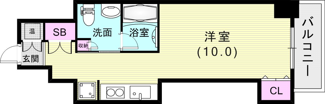 このリビングの広さは魅力
