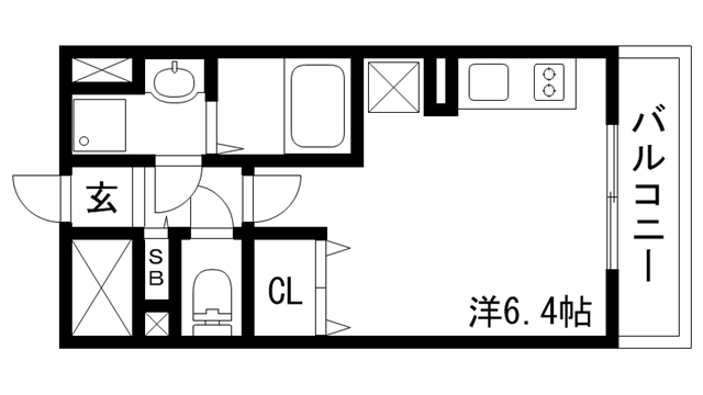 10階の間取り図