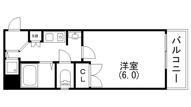 4階の間取り図