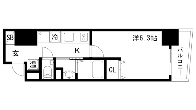 7階の間取り図