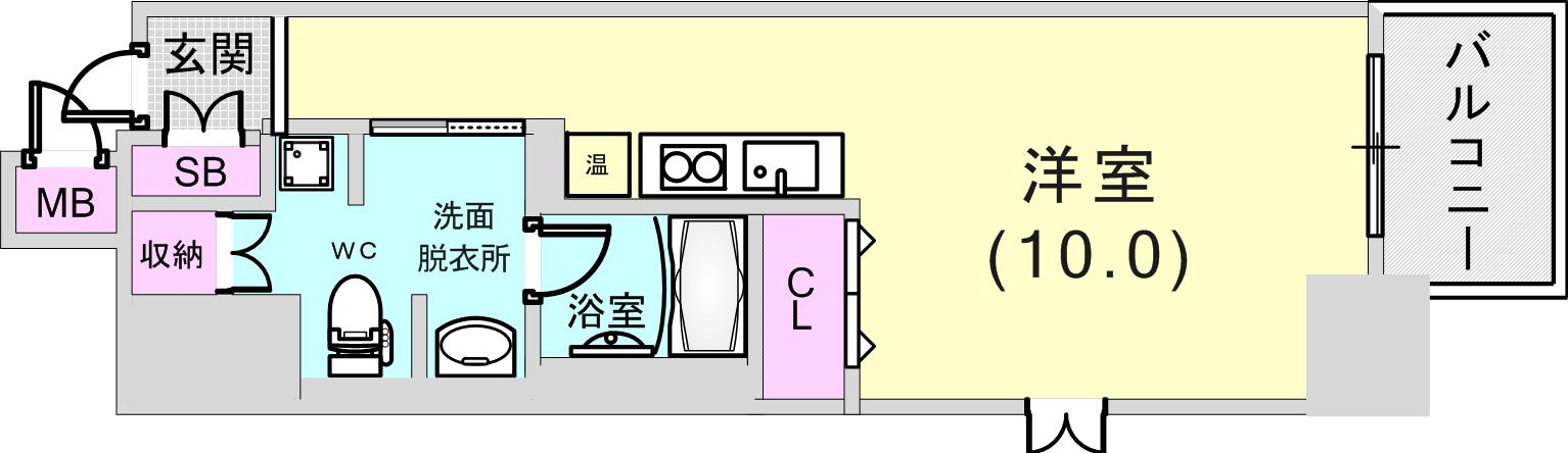 このリビングの広さは魅力